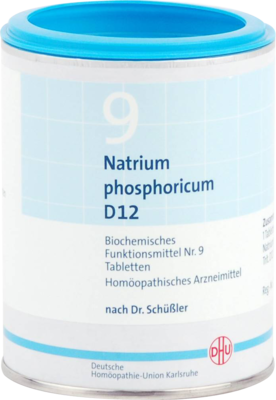 BIOCHEMIE DHU 9 Natrium phosphoricum D 12 Tabl.