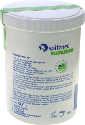 SPITZNER Massagecreme soft