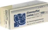 EISENSULFAT Lomapharm 100 mg Filmtabletten