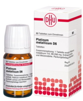 PLATINUM METALLICUM D 6 Tabletten