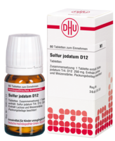 SULFUR JODATUM D 12 Tabletten