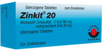 ZINKIT 20 überzogene Tabletten