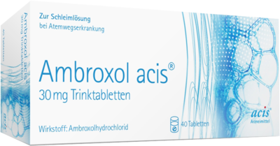 AMBROXOL acis 30 mg Trinktabletten