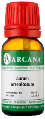 AURUM ARSENICOSUM LM 30 Dilution