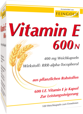 VITAMIN E 600 N Weichkapseln