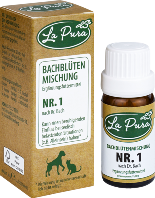 LAPURA Bachblütenmischung Nr.1 Glob.f.Hunde/Katzen