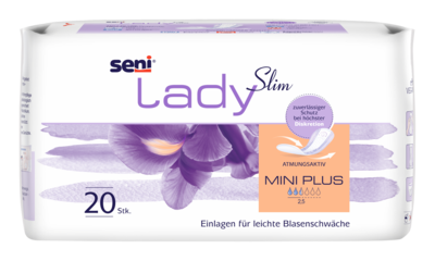 SENI Lady Slim Inkontinenzeinlage mini plus