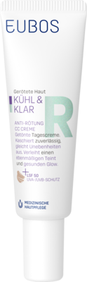 EUBOS KÜHL & KLAR Anti-Rötung CC Creme LSF 50