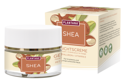 PLANTANA Shea Gesichtscreme Hyaluron & Vitamin-E